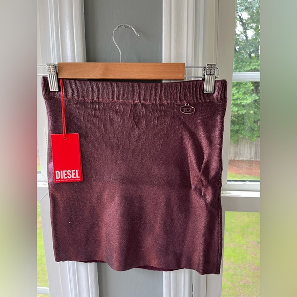 Diesel foiled miniskirt - Picture 6 of 7